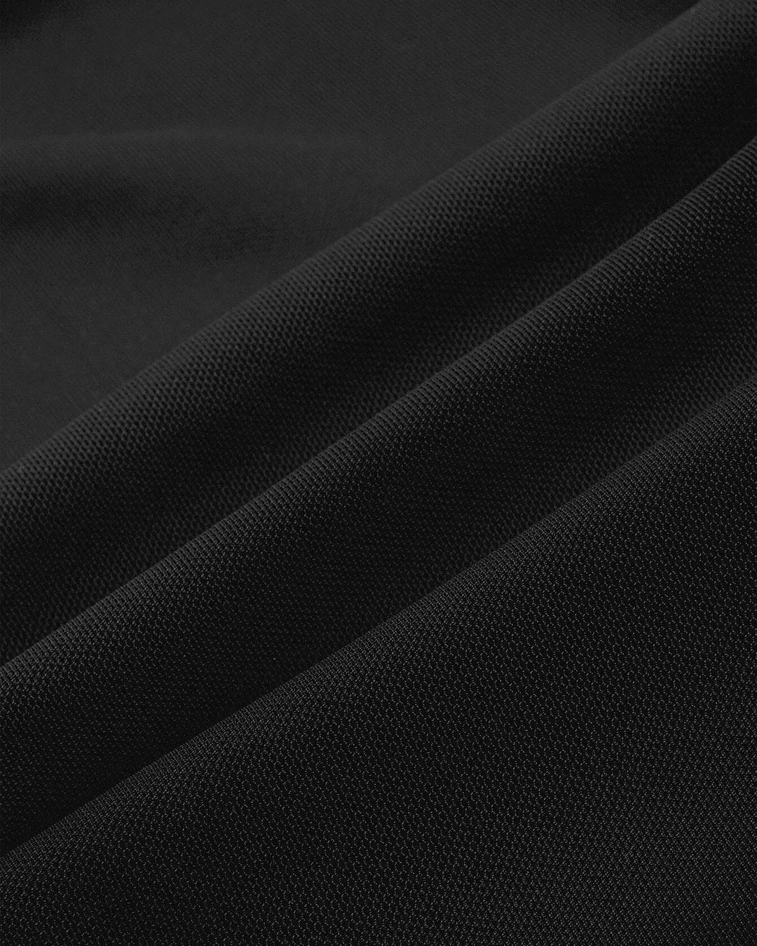 Square Neck Bow Decorated Long Sleeve Black Top