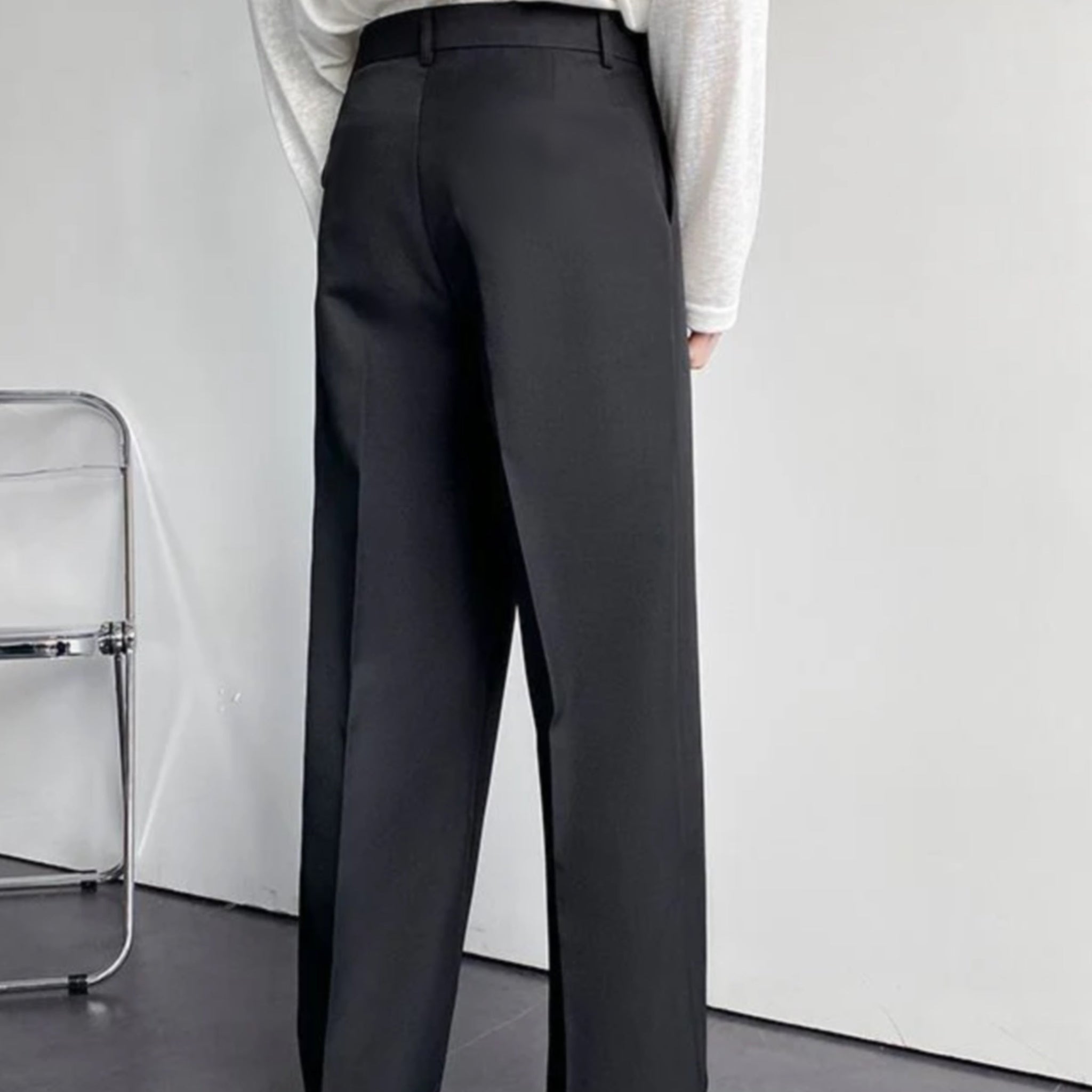 Black Korean Pants