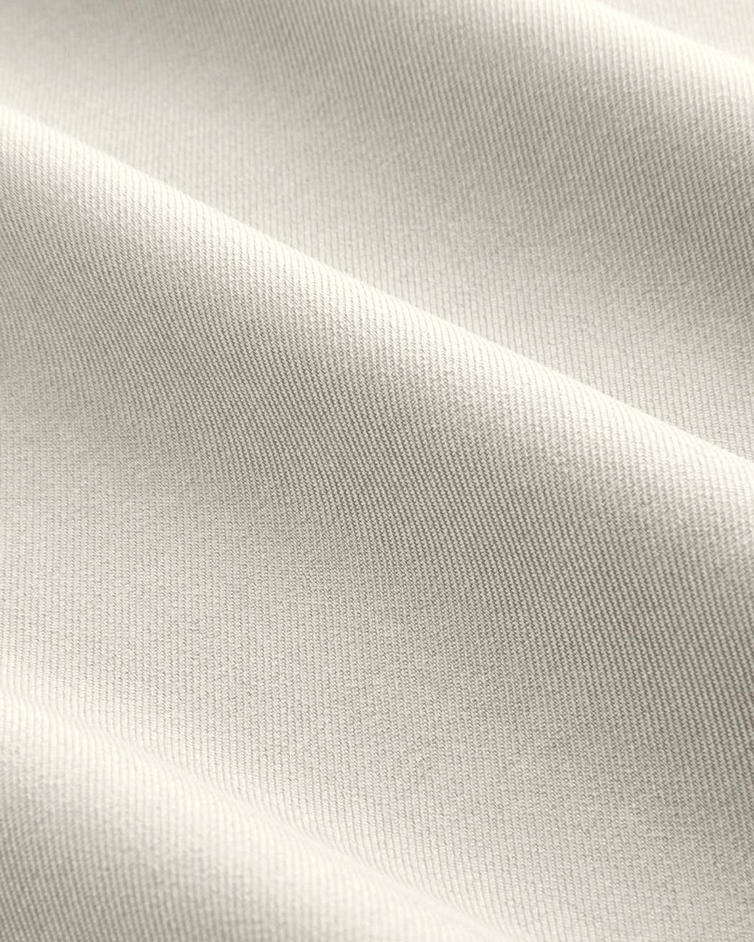 Pleated High Waisted Wide Leg Trousers in Off-White