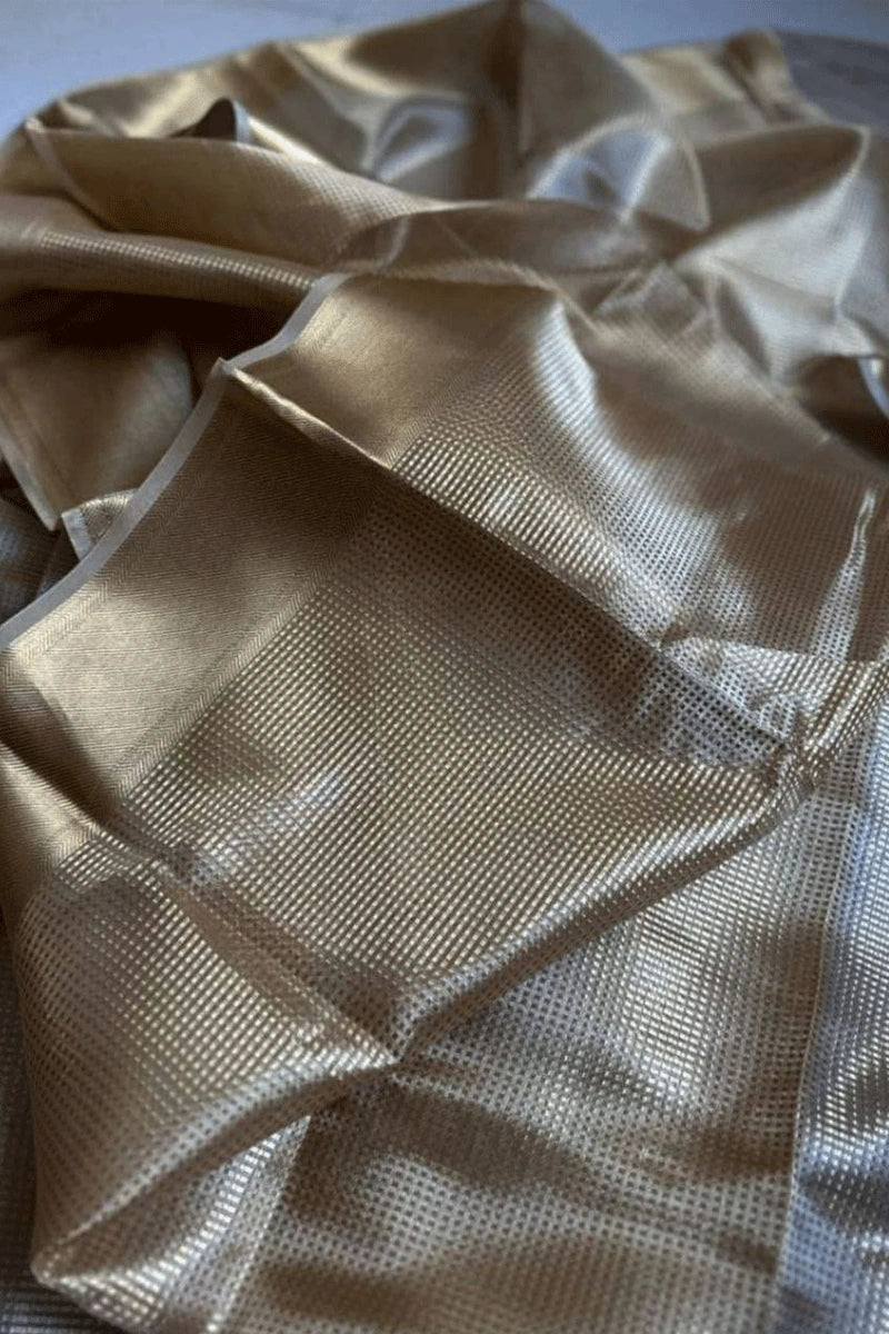 South Indian Actress Nayanthara Banarasi Silk Saree